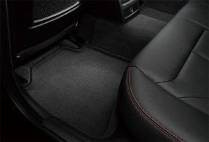 Dodge Ram 1500 Floor Mat Set - Front and Rear - 3D MAXpider - Elegant Series - Black - `12-`24